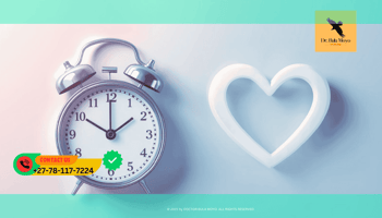 A “sign from the universe” showing a repeating number on a clock next to a love symbol (2)