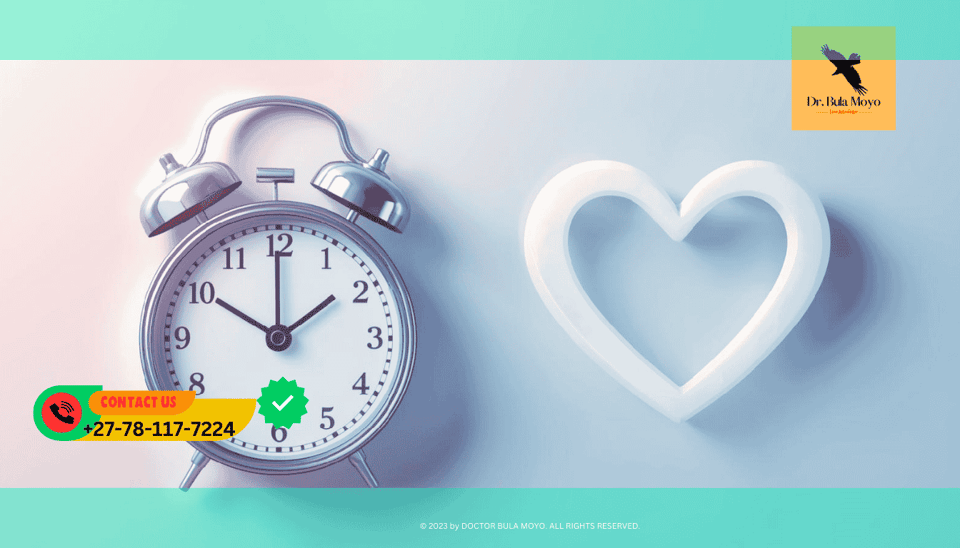 A “sign from the universe” showing a repeating number on a clock next to a love symbol (2)