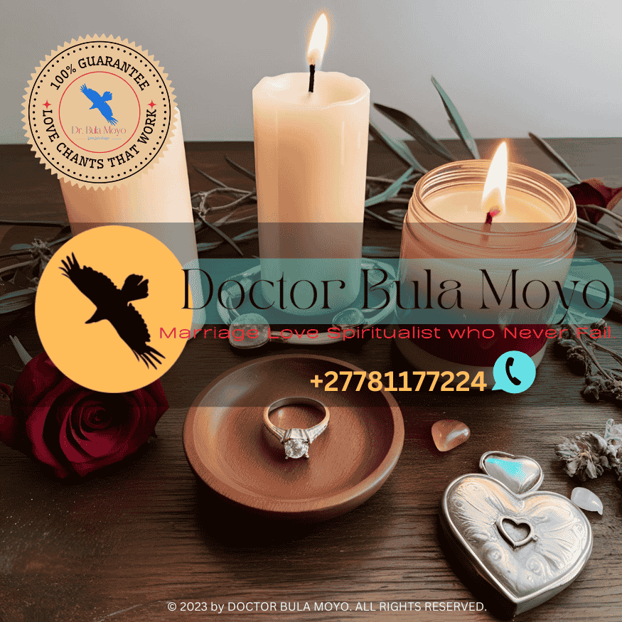 A candle and herbs used for breaking a love spell.