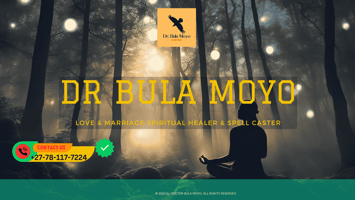 A silhouette of a person meditating in a forest, connecting with ancestral spirits.