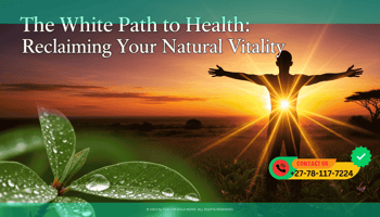 A sunrise over the African savannah, with a silhouette of a person standing tall, arms outstretched. Golden rays of light seem to flow into their body, meeting at the solar plexus.