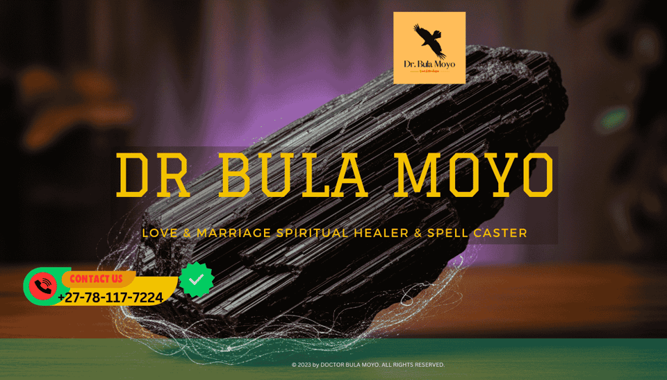 Black tourmaline crystal used for spiritual protection against draining energy.