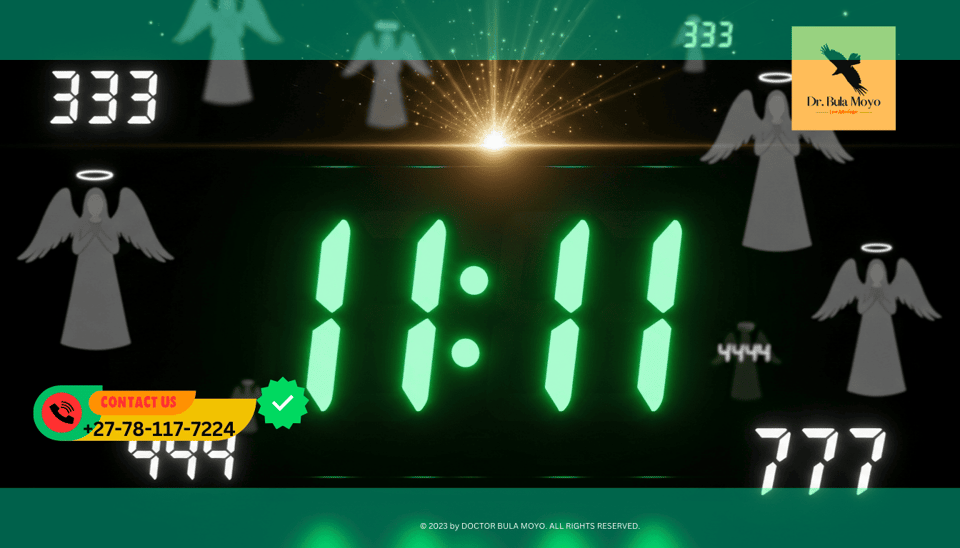 Digital clock showing 1111 Spiritual meaning of seeing 1111 and angel numbers on a clock