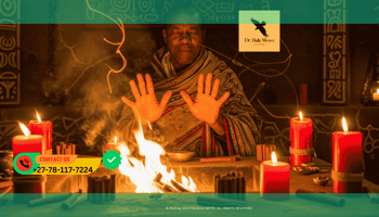 Doctor Bula Moyo performing a fire blessing ceremony with red candles, cinnamon, and ancestral energy for passion and intimacy.