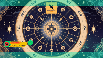 Natal chart highlighting 7th house and soulmate indicators like the Vertex and North Node.