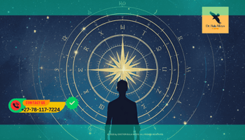 Person looking at a starry sky or compass Using astrology birth charts to find career success and life purpose. (1)