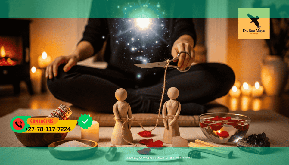 Ritual to cut soul ties and trauma bonds with an abusive ex.