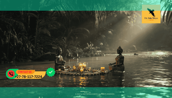 River offering ritual to the ancestors for fertility and pregnancy blessings. (1)