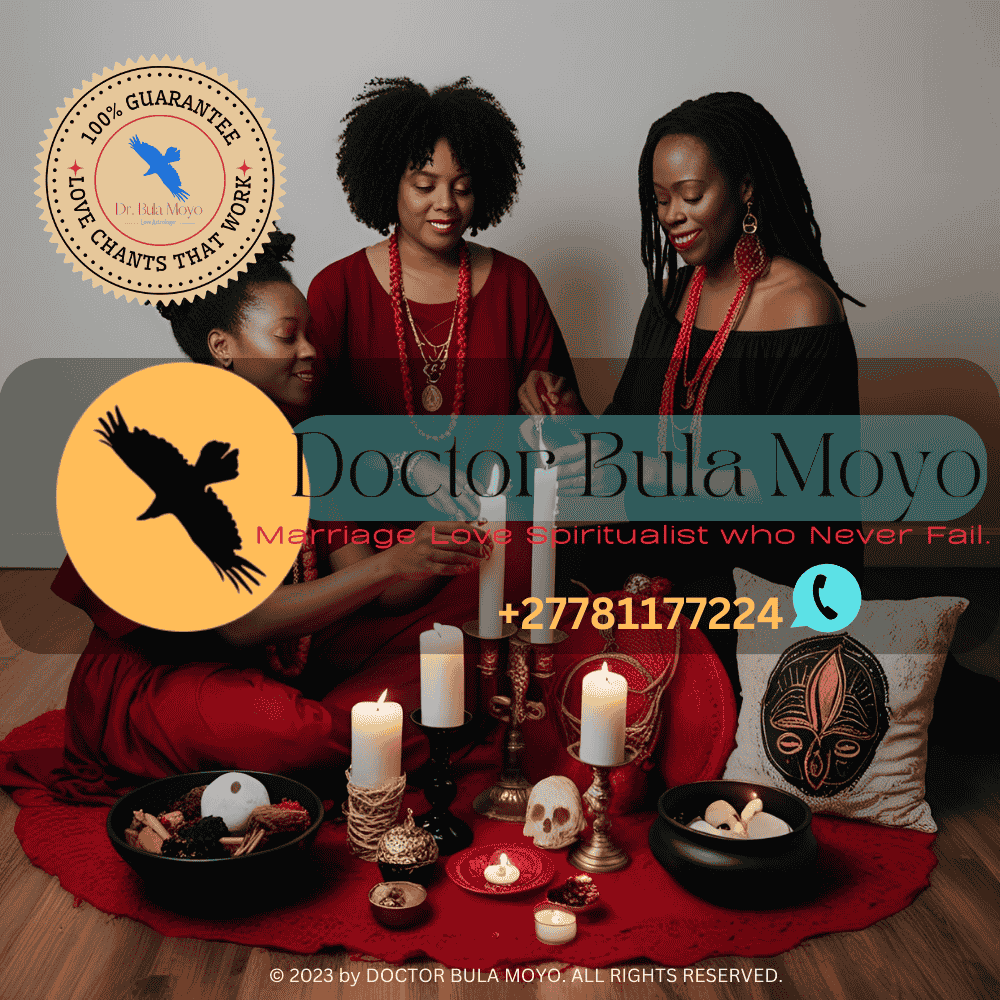 A spiritual altar set up for marriage manifestation.