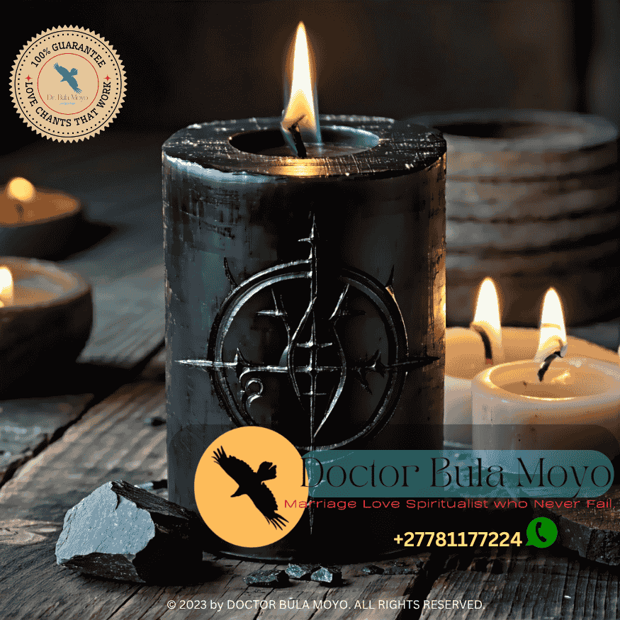 Sigil carved into black candle during ritual – the power of protection sigils against curses drawn sigil glowing with candlelight (1)