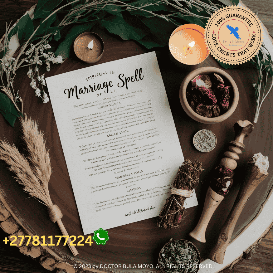 Spiritual tools used in a marriage spell ceremony. (2)