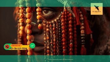 Traditional beads and red ochre used during Sangoma initiation training (Thwasa) (1)