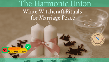 Two white candles tied together with a pink silk ribbon. They are sitting in a bed of white sugar and dried hibiscus flowers. (1)