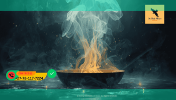 Ukufutha steaming ritual with herbs to detoxify the spirit and cleanse the aura. (1)