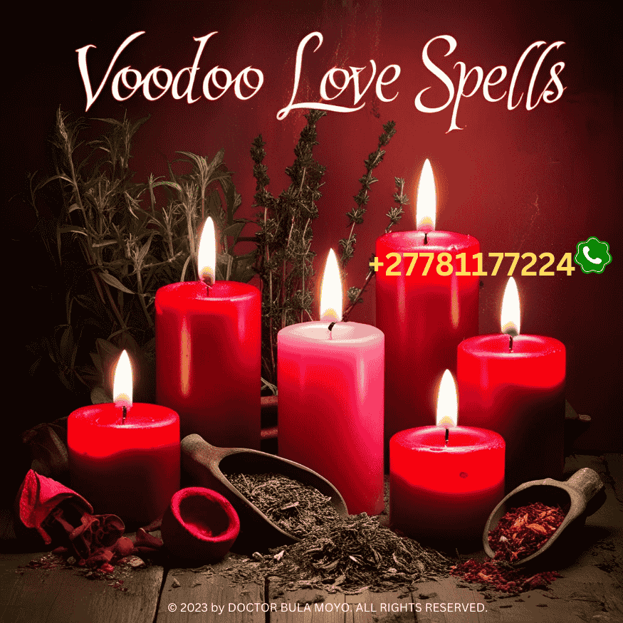 Candles and herbs used for reversing a commitment curse.