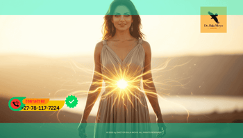 Woman standing confidently with glowing solar plexus energy symbolizing self-worth.