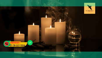 white candles, sage smoke, or clear water (symbols of purity)