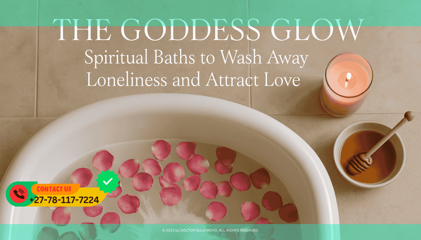 A birds-eye view of a white ceramic bathtub filled with warm water, floating pink rose petals, and a splash of milk. Next to the tub, a pink candle burns and a bowl. (1)