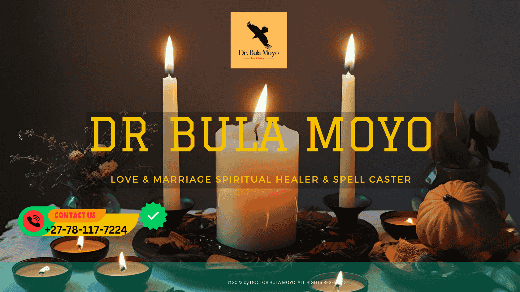 A candle burning after a marriage spell ritual.
