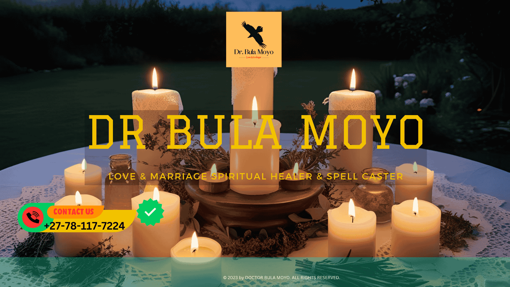 A candle-lit altar for a marriage spell that works instantly.