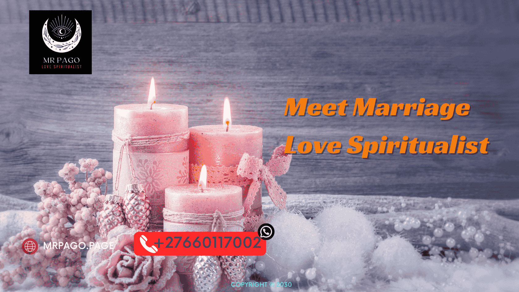 A pink candle burning in a sacred love spell ritual setting.
