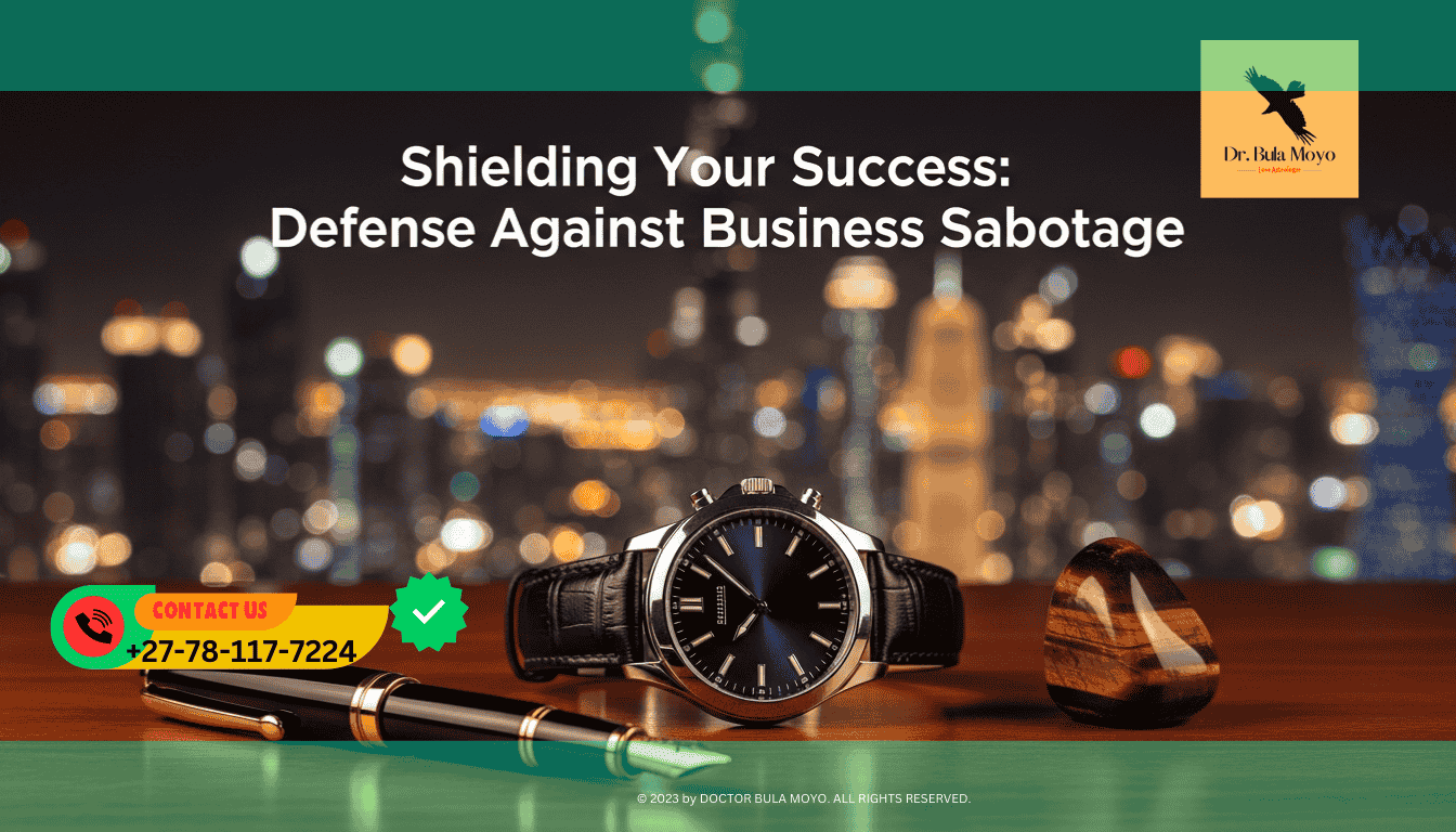 A professional desk view featuring a high-end fountain pen, a luxury watch, and a small, discreet piece of Tiger’s Eye crystal; in the background, a soft-focus view of the Burj Khalifa or the Doha.