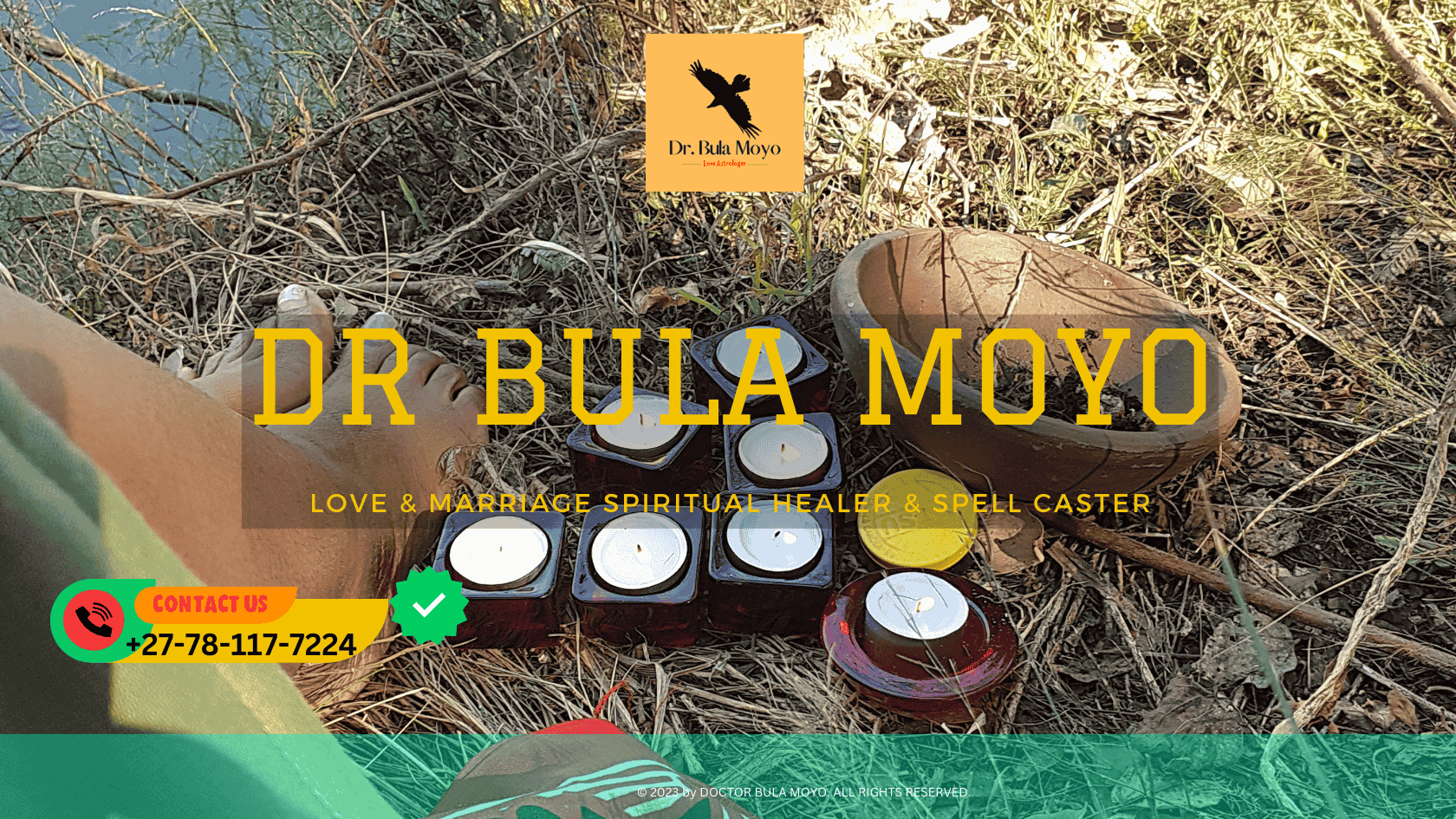 An arrangement of candles, herbs, and crystals for a powerful love spell ritual.
