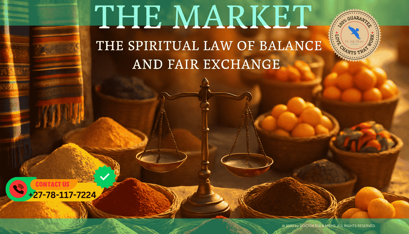 A vibrant marketplace scene with baskets of colorful spices, woven fabrics, and bright fruits. In the center, a set of old-fashioned brass. (1)