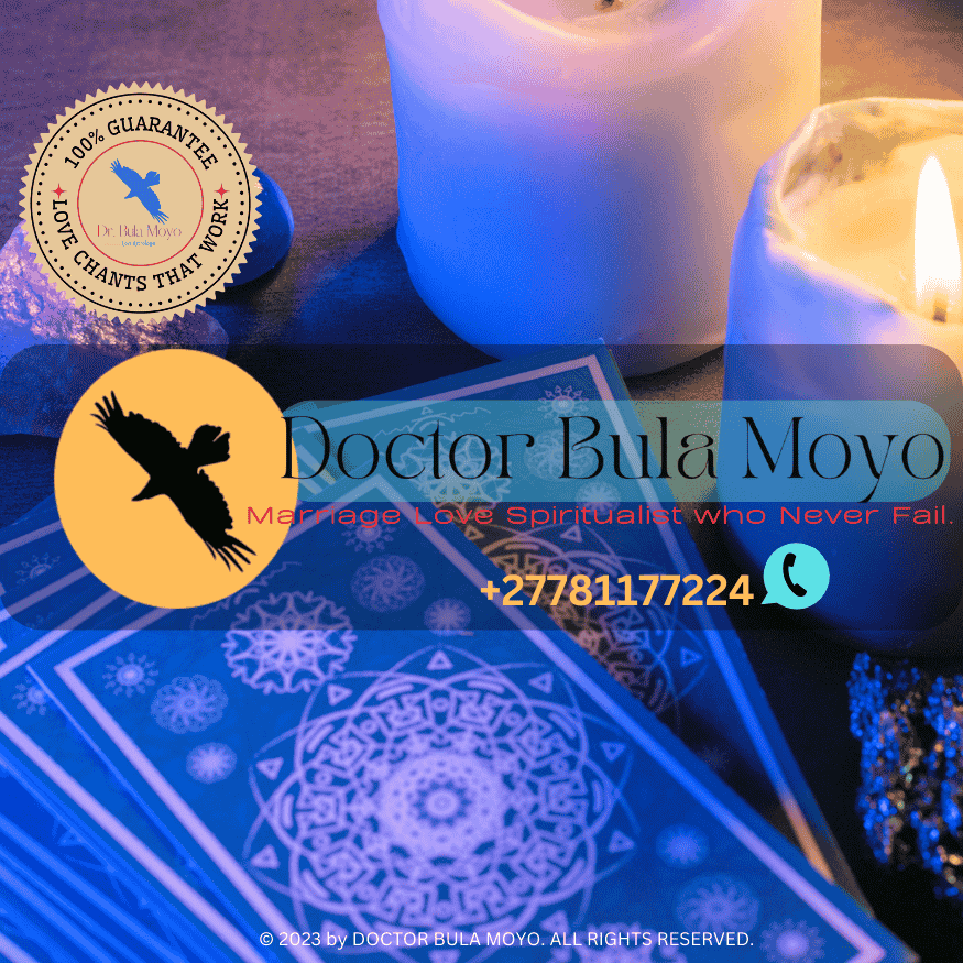 A tarot reader laying out cards for a love reading under candlelight_1