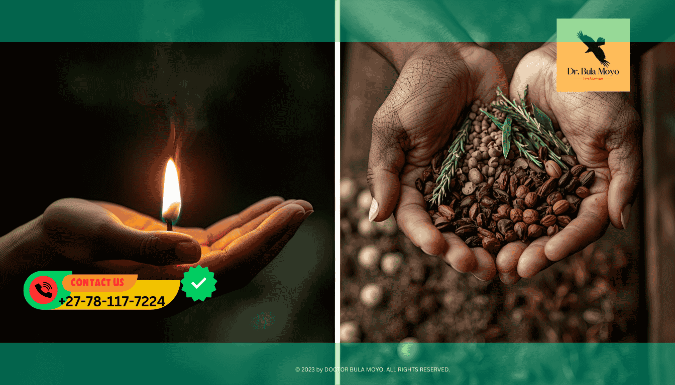 Comparison between Reiki energy healing and African Traditional Healing with herbs.