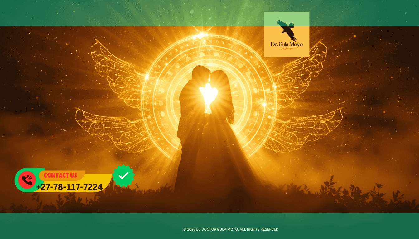 Couple surrounded by glowing golden aura symbolizing energy shielding from jealousy. (1)