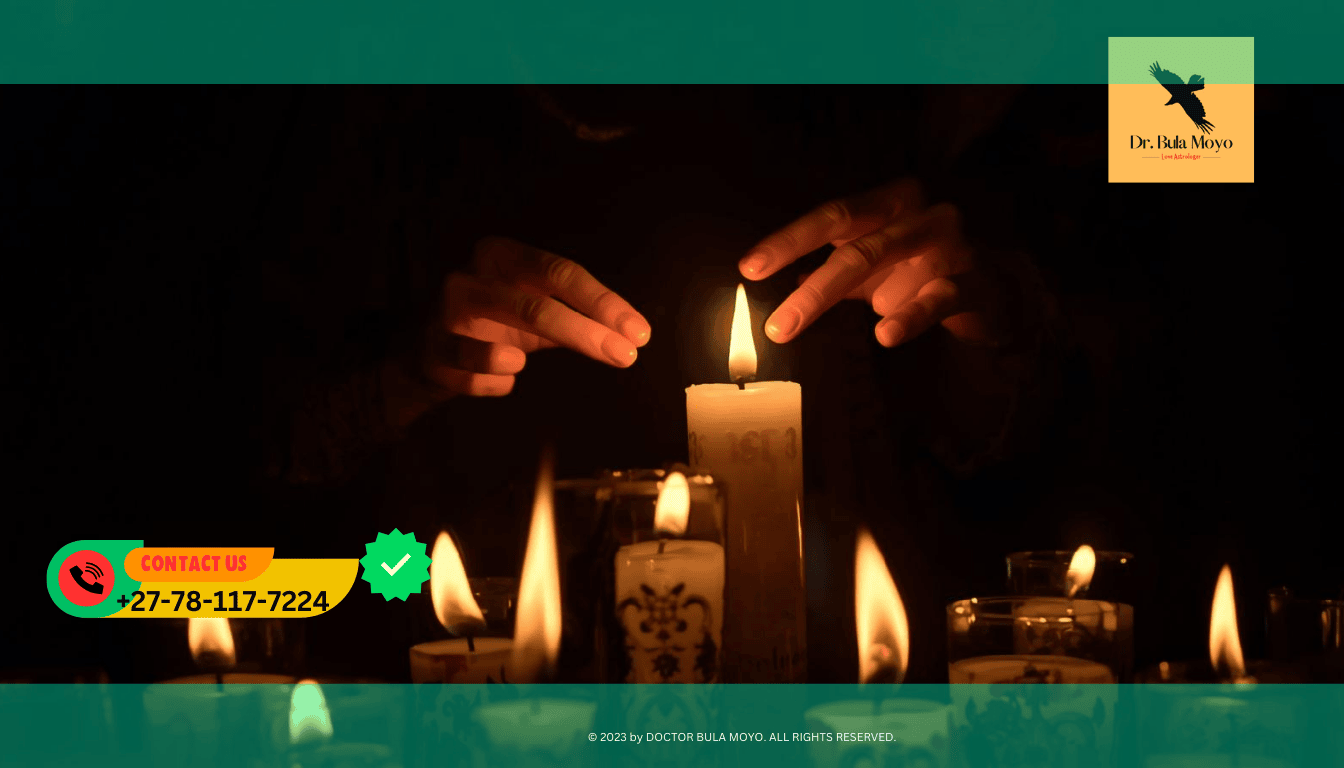 Guardian spirits protecting a couple through candle ritual (2)