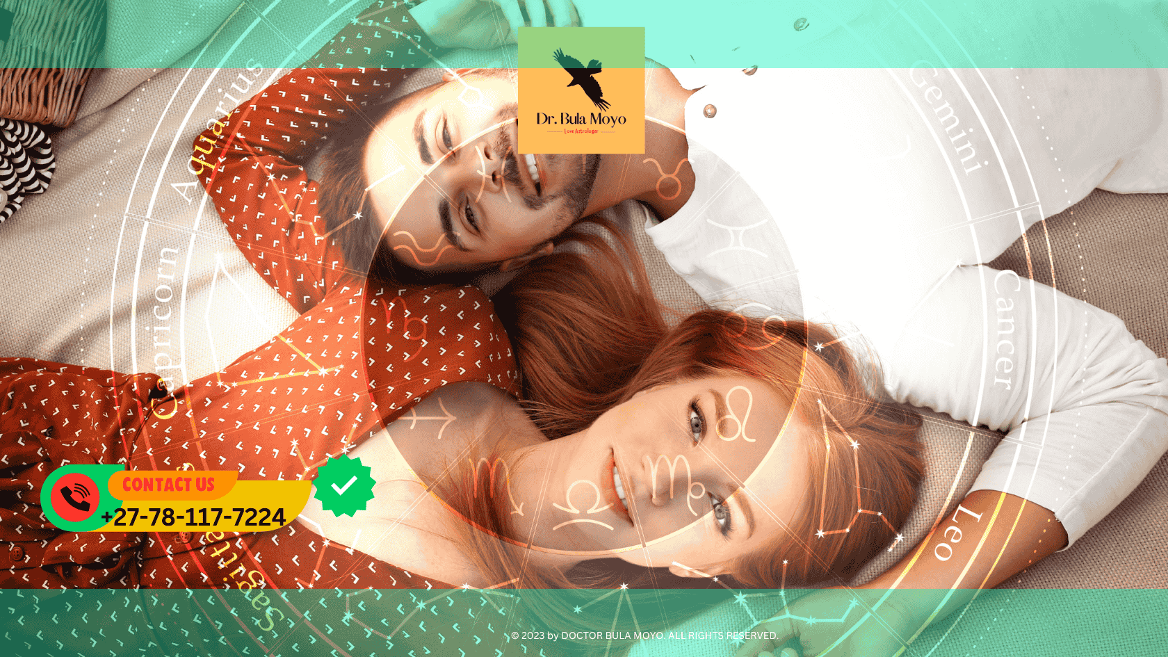 Illustration of daily love horoscope predictions aligned with zodiac signs. (1)