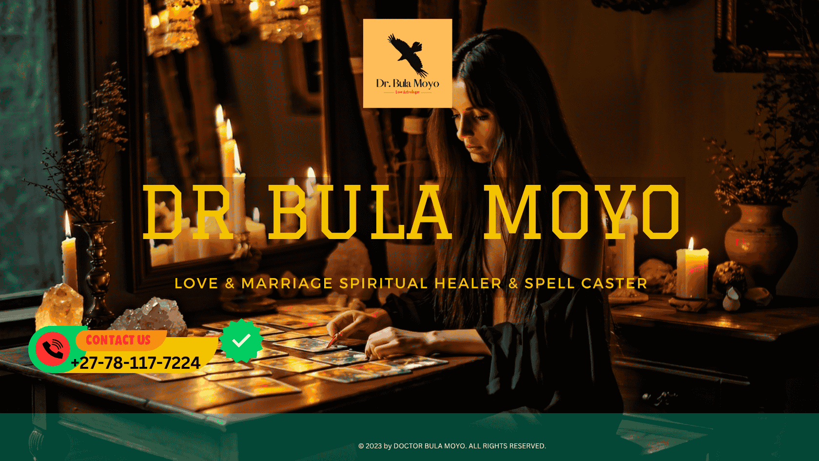 In a dimly lit room, a woman sits serenely at a small wooden table, illuminated by the soft flicker of candles that cast warm, dancing shadows on the walls.