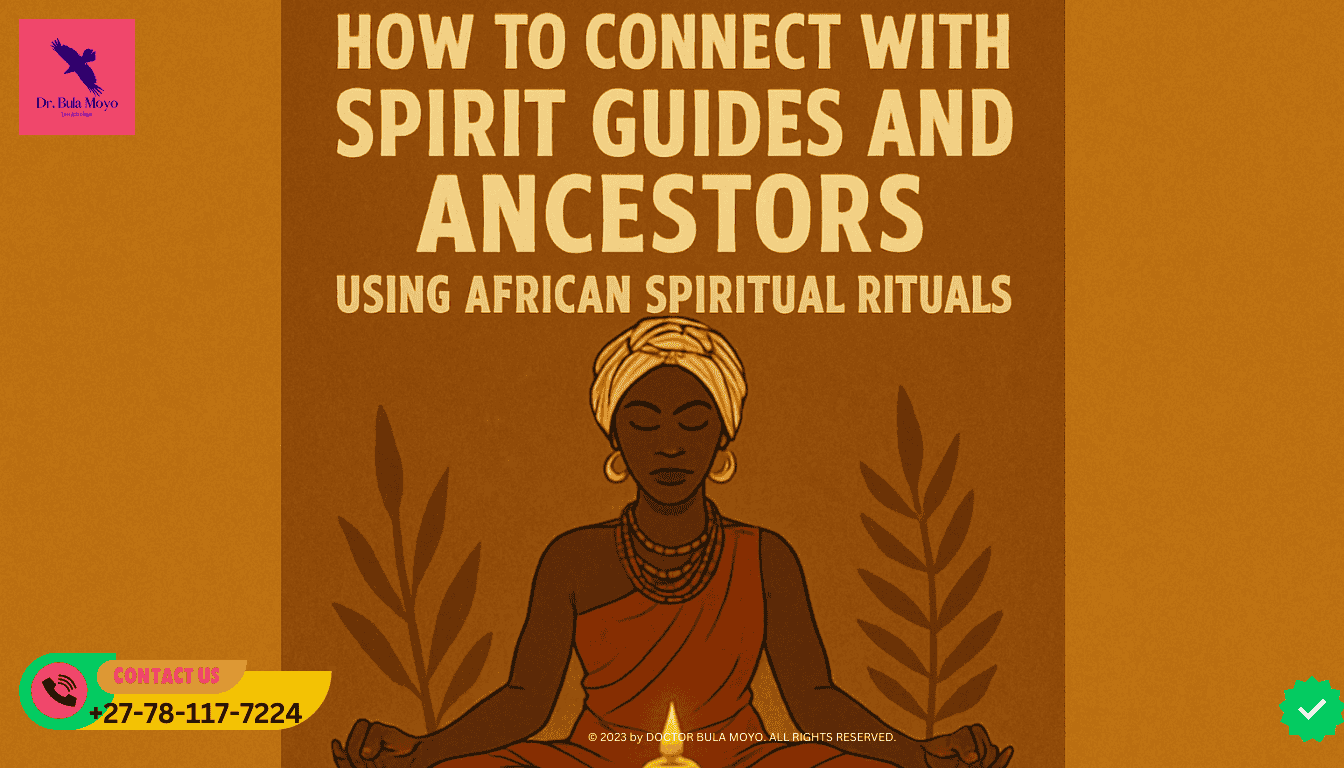 Person meditating with candle How to connect with spirit guides and ancestors using African spiritual rituals. (1)