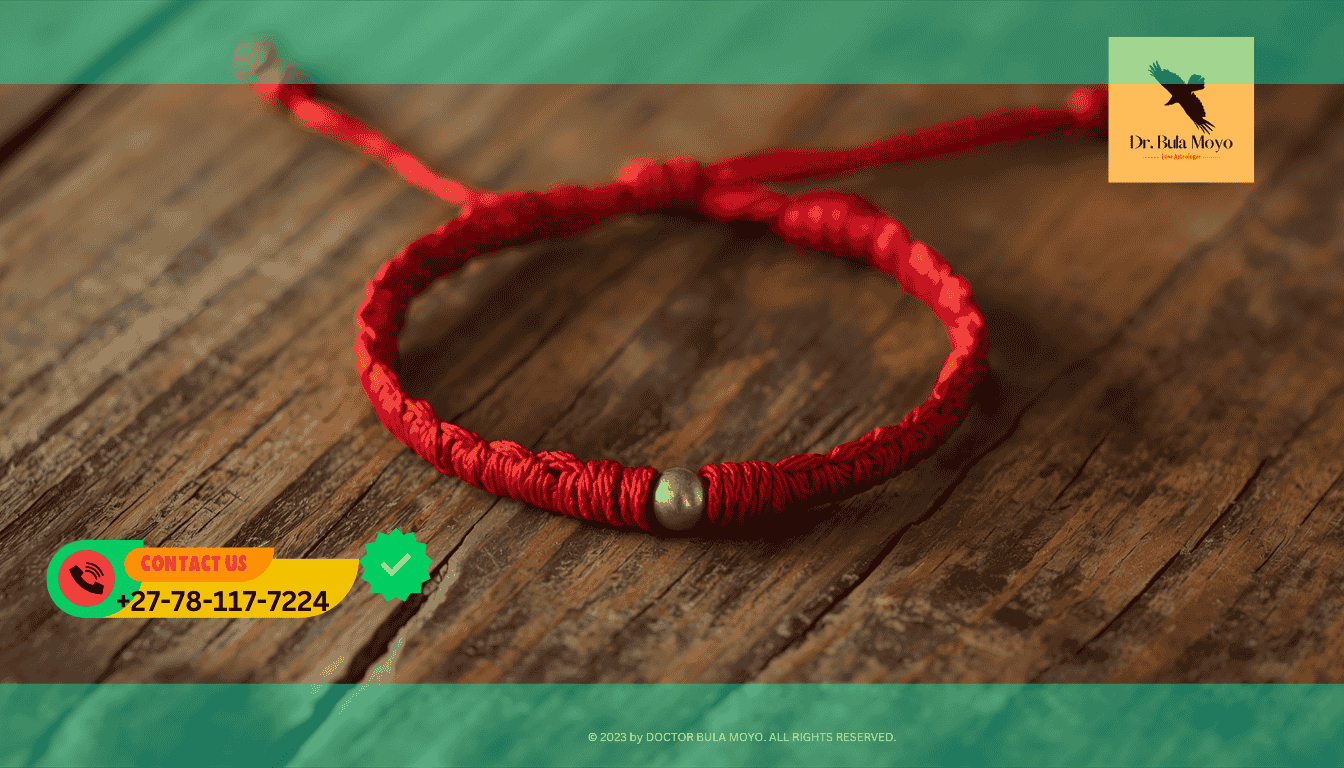 Red string bracelet ritual for protection against negative energy and envy. (1)