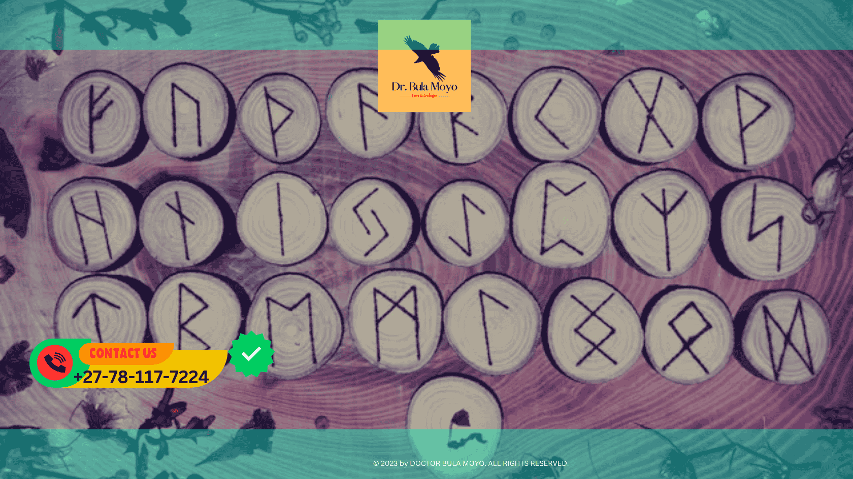 Runestones featuring love-themed symbols scattered on neutral wooden table.