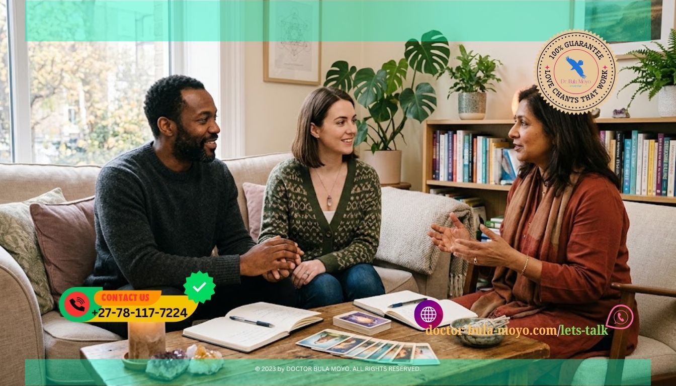Spiritual relationship and prosperity consultation for a UK couple exploring emotional healing and work-life balance (1)