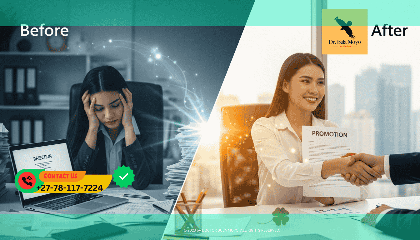 Successful spiritual healing case study Career promotion and luck opening. (1)