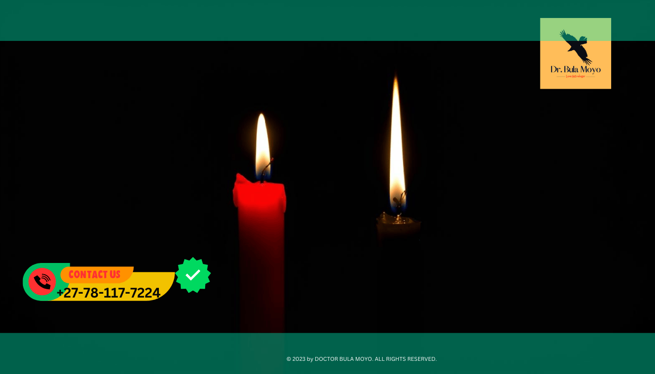 Two candles, one red and one black, symbolizing forced love vs true love (4)