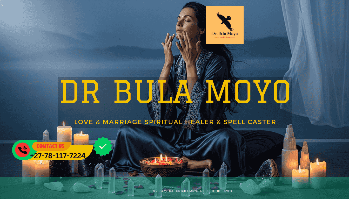 Woman performing a moonlight beauty ritual with candles, crystals, and moon water.